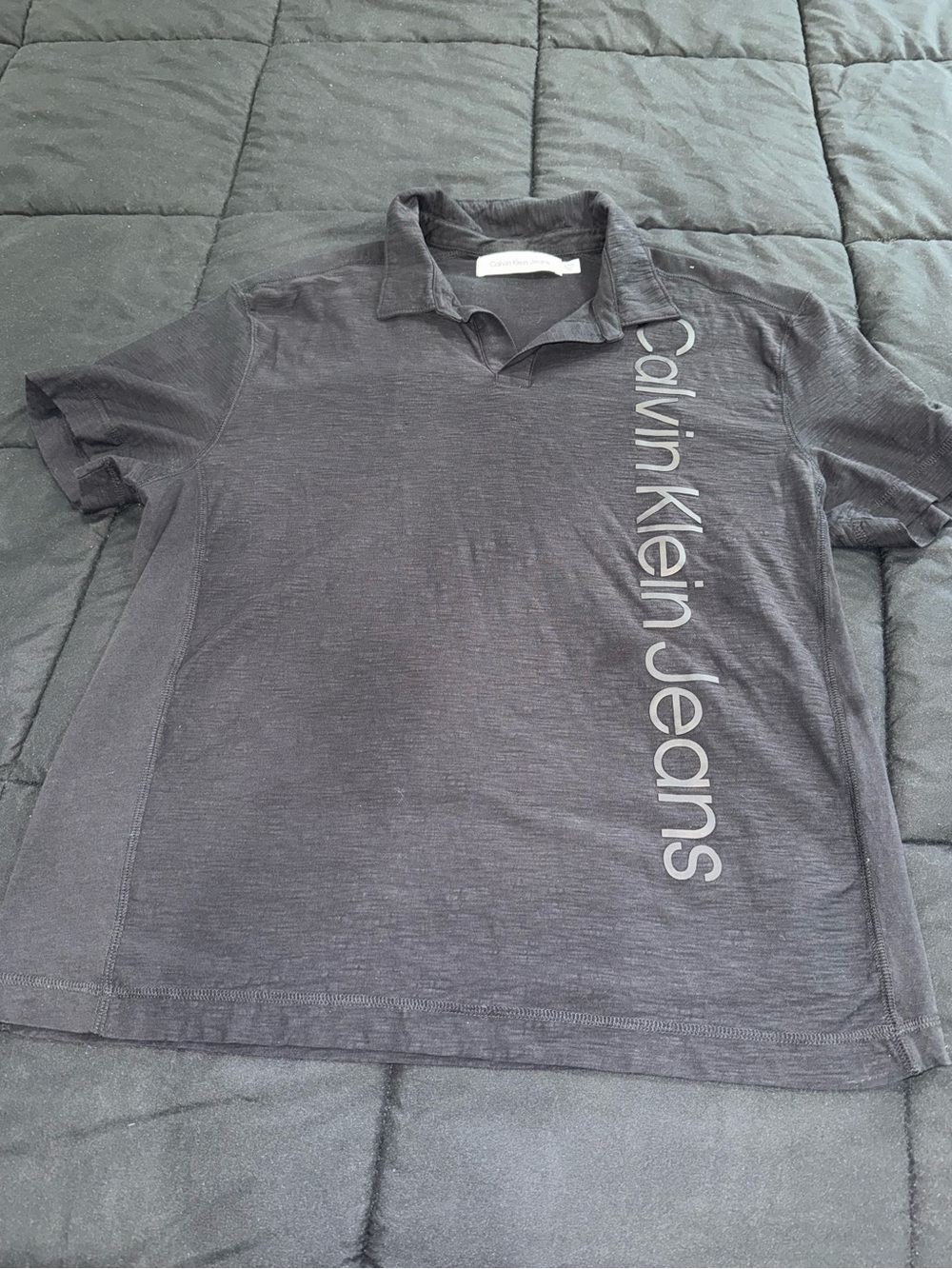Calvin Klein Jeans Men's Black Polo Shirt